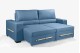 Sofá Retrátil e Reclinável 2.30m ESTILO ESTOFADOS - CHAYENE com SoftGel D33 Linho "Azul" Sofá Retrátil e Reclinável 2.30m ESTILO ESTOFADOS - CHAYENE com SoftGel D33 Linho "Azul"