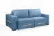 Sofá Retrátil e Reclinável 2.30m ESTILO ESTOFADOS - CHAYENE com SoftGel D33 Linho "Azul" Sofá Retrátil e Reclinável 2.30m ESTILO ESTOFADOS - CHAYENE com SoftGel D33 Linho "Azul"