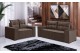 Conjunto Sofá de Veludo 3 e 2 lugares ESTILO ESTOFADOS Las Vegas 2,00x1,50m "Marrom" Conjunto Sofá de Veludo 3 e 2 lugares ESTILO ESTOFADOS Las Vegas 2,00x1,50m "Marrom"