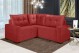 Sofá de Canto ESTILO ESTOFADOS - Milão 2,00x2,00m "Vermelho" Sofá de Canto ESTILO ESTOFADOS - Milão 2,00x2,00m "Vermelho"