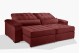 Sofá Retrátil e Reclinável 2.20m ESTILO ESTOFADOS - MOSCOU com SoftGel D33 Velusoft "Vermelho" Sofá Retrátil e Reclinável 2.20m ESTILO ESTOFADOS - MOSCOU com SoftGel D33 Velusoft "Vermelho"