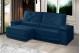 Sofá Retrátil e Reclinável 2.20m ESTILO ESTOFADOS - ODIN com SoftGel D33 Velusoft "Azul" Sofá Retrátil e Reclinável 2.20m ESTILO ESTOFADOS - ODIN com SoftGel D33 Velusoft "Azul"