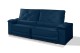 Sofá Retrátil e Reclinável 2.20m ESTILO ESTOFADOS - ODIN com SoftGel D33 Velusoft "Azul" Sofá Retrátil e Reclinável 2.20m ESTILO ESTOFADOS - ODIN com SoftGel D33 Velusoft "Azul"