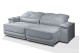 Sofá Retrátil e Reclinável 2.90m ESTILO ESTOFADOS - ODIN com SoftGel D33 Velusoft "Prata" Sofá Retrátil e Reclinável 2.90m ESTILO ESTOFADOS - ODIN com SoftGel D33 Velusoft "Prata"