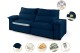 Sofá Retrátil e Reclinável 2.90m ESTILO ESTOFADOS - OSLO com SoftGel D33 Velusoft "Azul" Sofá Retrátil e Reclinável 2.90m ESTILO ESTOFADOS - OSLO com SoftGel D33 Velusoft "Azul"