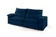 Sofá Retrátil e Reclinável 2.90m ESTILO ESTOFADOS - OSLO com SoftGel D33 Velusoft "Azul" Sofá Retrátil e Reclinável 2.90m ESTILO ESTOFADOS - OSLO com SoftGel D33 Velusoft "Azul"