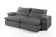Sofá Retrátil e Reclinável 2.90m ESTILO ESTOFADOS - OSLO com SoftGel D33 Velusoft "Cinza" Sofá Retrátil e Reclinável 2.90m ESTILO ESTOFADOS - OSLO com SoftGel D33 Velusoft "Cinza"