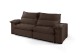 Sofá Retrátil e Reclinável 2.50m ESTILO ESTOFADOS - OSLO com SoftGel D33 Velusoft "Marrom" Sofá Retrátil e Reclinável 2.50m ESTILO ESTOFADOS - OSLO com SoftGel D33 Velusoft "Marrom"
