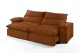 Sofá Retrátil e Reclinável 2.20m ESTILO ESTOFADOS - OSLO com SoftGel D33 Velusoft "Terracota" Sofá Retrátil e Reclinável 2.20m ESTILO ESTOFADOS - OSLO com SoftGel D33 Velusoft "Terracota"