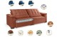 Sofá Retrátil e Reclinável RENEW 2.10m ESTILO ESTOFADOS - França Velusoft Cor "Terracota" Sofá Retrátil e Reclinável RENEW 2.10m ESTILO ESTOFADOS - França Velusoft Cor "Terracota"