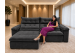 Sofá Retrátil Livia 2,30 Metros Velusoft | Conforto e Elegância para sua Sala