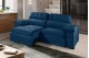 Sofá Retrátil Reclinável AMÃ 2.90m ESTILO ESTOFADOS - França Velusoft COR "AZUL" Sofá Retrátil Reclinável AMÃ 2.90m ESTILO ESTOFADOS - França Velusoft COR "AZUL"