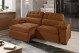 Sofá Retrátil Reclinável AMÃ 2.20m ESTILO ESTOFADOS - França Velusoft COR "TERRACOTA" Sofá Retrátil Reclinável AMÃ 2.20m ESTILO ESTOFADOS - França Velusoft COR "TERRACOTA"