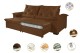 Sofá Retrátil Reclinável ATENAS 2.50m ESTILO ESTOFADOS - França Velusoft COR "TERRACOTA" Sofá Retrátil Reclinável ATENAS 2.50m ESTILO ESTOFADOS - França Velusoft COR "TERRACOTA"