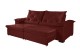 Sofá Retrátil Reclinável ATENAS 2.50m ESTILO ESTOFADOS - França Velusoft COR "VERMELHO" Sofá Retrátil Reclinável ATENAS 2.50m ESTILO ESTOFADOS - França Velusoft COR "VERMELHO"