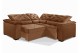 Sofá Retrátil Reclinável BERLIM DE CANTO 2.50 x 2.50 ESTILO ESTOFADOS - França Velusoft COR "TERRA COTA" Sofá Retrátil Reclinável BERLIM DE CANTO 2.50 x 2.50 ESTILO ESTOFADOS - França Velusoft COR "TERRA COTA"