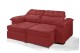 Sofá Retrátil Reclinável DOA 2.50m ESTILO ESTOFADOS - França Velusoft COR "VERMELHO" Sofá Retrátil Reclinável DOA 2.50m ESTILO ESTOFADOS - França Velusoft COR "VERMELHO"