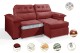 Sofá Retrátil Reclinável DOA 2.50m ESTILO ESTOFADOS - França Velusoft COR "VERMELHO" Sofá Retrátil Reclinável DOA 2.50m ESTILO ESTOFADOS - França Velusoft COR "VERMELHO"