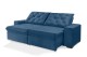 Sofá Retrátil e Reclinável 1,90m ESTILO ESTOFADOS - EUROPA com SoftGel D33 Velupluma "Azul" Sofá Retrátil e Reclinável 1,90m ESTILO ESTOFADOS - EUROPA com SoftGel D33 Velupluma "Azul"