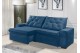 Sofá Retrátil e Reclinável 1,90m ESTILO ESTOFADOS - EUROPA com SoftGel D33 Velupluma "Azul" Sofá Retrátil e Reclinável 1,90m ESTILO ESTOFADOS - EUROPA com SoftGel D33 Velupluma "Azul"