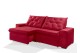 Sofá Retrátil e Reclinável 1,90m ESTILO ESTOFADOS - EUROPA com SoftGel D33 Velupluma "Vermelho" Sofá Retrátil e Reclinável 1,90m ESTILO ESTOFADOS - EUROPA com SoftGel D33 Velupluma "Vermelho"