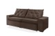 Sofá Retrátil e Reclinável 2.30m ESTILO ESTOFADOS - EUROPA com SoftGel D33 Velupluma "Marrom" Sofá Retrátil e Reclinável 2.30m ESTILO ESTOFADOS - EUROPA com SoftGel D33 Velupluma "Marrom"
