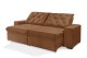 Sofá Retrátil e Reclinável 2.50m ESTILO ESTOFADOS - EUROPA com SoftGel D33 "Terracota" Sofá Retrátil e Reclinável 2.50m ESTILO ESTOFADOS - EUROPA com SoftGel D33 "Terracota"