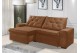 Sofá Retrátil e Reclinável 2.50m ESTILO ESTOFADOS - EUROPA com SoftGel D33 "Terracota" Sofá Retrátil e Reclinável 2.50m ESTILO ESTOFADOS - EUROPA com SoftGel D33 "Terracota"
