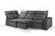 Sofá Retrátil Reclinável ELLOA DE CANTO COM CHAISE 3.05 x 1.80m ESTILO ESTOFADOS - Inca Velusoft COR "CINZA" Sofá Retrátil Reclinável ELLOA DE CANTO COM CHAISE 3.05 x 1.80m ESTILO ESTOFADOS - Inca Velusoft COR "CINZA"