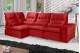 Sofá Retrátil Reclinável ELLOA DE CANTO COM CHAISE 3.05 x 1.80m ESTILO ESTOFADOS - Inca Velusoft COR "VERMELHO" Sofá Retrátil Reclinável ELLOA DE CANTO COM CHAISE 3.05 x 1.80m ESTILO ESTOFADOS - Inca Velusoft COR "VERMELHO"