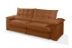 Sofá Retrátil Reclinável IRÃ 2.50m ESTILO ESTOFADOS - França Velusoft COR "TERRACOTA" Sofá Retrátil Reclinável IRÃ 2.50m ESTILO ESTOFADOS - França Velusoft COR "TERRACOTA"
