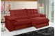 Sofá Retrátil Reclinável IRÃ 2.90m ESTILO ESTOFADOS - França Velusoft COR "VERMELHO" Sofá Retrátil Reclinável IRÃ 2.90m ESTILO ESTOFADOS - França Velusoft COR "VERMELHO"