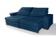Sofá Retrátil Reclinável LAUS 2.90m ESTILO ESTOFADOS - França Velusoft COR "AZUL" Sofá Retrátil Reclinável LAUS 2.90m ESTILO ESTOFADOS - França Velusoft COR "AZUL"