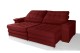 Sofá Retrátil Reclinável LAUS 2.20m ESTILO ESTOFADOS - França Velusoft COR "VERMELHO" Sofá Retrátil Reclinável LAUS 2.20m ESTILO ESTOFADOS - França Velusoft COR "VERMELHO"