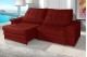 Sofá Retrátil Reclinável LAUS 2.20m ESTILO ESTOFADOS - França Velusoft COR "VERMELHO" Sofá Retrátil Reclinável LAUS 2.20m ESTILO ESTOFADOS - França Velusoft COR "VERMELHO"