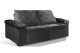 Sofá Retrátil e Reclinável 2.20m ESTILO ESTOFADOS - STAMBULL com SoftGel D33 Velusoft "Cinza" Sofá Retrátil e Reclinável 2.20m ESTILO ESTOFADOS - STAMBULL com SoftGel D33 Velusoft "Cinza"