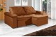 Sofá Retrátil e Reclinável 2.50m ESTILO ESTOFADOS - STAMBULL com SoftGel D33 Velusoft "Terracota" Sofá Retrátil e Reclinável 2.50m ESTILO ESTOFADOS - STAMBULL com SoftGel D33 Velusoft "Terracota"