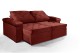 Sofá Retrátil e Reclinável 2.20m ESTILO ESTOFADOS - STAMBULL com SoftGel D33 Velusoft "Vermelho" Sofá Retrátil e Reclinável 2.20m ESTILO ESTOFADOS - STAMBULL com SoftGel D33 Velusoft "Vermelho"