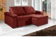 Sofá Retrátil e Reclinável 2.20m ESTILO ESTOFADOS - STAMBULL com SoftGel D33 Velusoft "Vermelho" Sofá Retrátil e Reclinável 2.20m ESTILO ESTOFADOS - STAMBULL com SoftGel D33 Velusoft "Vermelho"