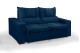 Sofá Retrátil e Reclinável 2.20m ESTILO ESTOFADOS - THOR com SoftGel D33 Velusoft "Azul" Sofá Retrátil e Reclinável 2.20m ESTILO ESTOFADOS - THOR com SoftGel D33 Velusoft "Azul"