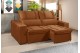 Sofá Retrátil e Reclinável 2.50m ESTILO ESTOFADOS - THOR com SoftGel D33 Velusoft "Terracota" Sofá Retrátil e Reclinável 2.50m ESTILO ESTOFADOS - THOR com SoftGel D33 Velusoft "Terracota"