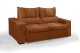 Sofá Retrátil e Reclinável 2.50m ESTILO ESTOFADOS - THOR com SoftGel D33 Velusoft "Terracota" Sofá Retrátil e Reclinável 2.50m ESTILO ESTOFADOS - THOR com SoftGel D33 Velusoft "Terracota"