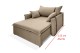 Poltrona Sofá Cama Valence Premium 140cm SoftGel D33 Linho Marrom Poltrona Sofá Cama Valence Premium 140cm SoftGel D33 Linho Marrom