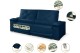 Sofá Retrátil e Reclinável 2.20m ESTILO ESTOFADOS - ODIN com SoftGel D33 Velusoft "Azul" Sofá Retrátil e Reclinável 2.20m ESTILO ESTOFADOS - ODIN com SoftGel D33 Velusoft "Azul"