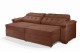 Sofá Retrátil e Reclinável 2,10m ESTILO ESTOFADOS - PARIS 2 módulos com Velusoft D33 "TERRACOTA" Sofá Retrátil e Reclinável 2,10m ESTILO ESTOFADOS - PARIS 2 módulos com Velusoft D33 "TERRACOTA"