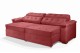 Sofá Retrátil e Reclinável 2,10m ESTILO ESTOFADOS - PARIS 2 módulos com Velusoft D33 "VERMELHO" Sofá Retrátil e Reclinável 2,10m ESTILO ESTOFADOS - PARIS 2 módulos com Velusoft D33 "VERMELHO"
