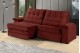 Sofá Retrátil Reclinável TOGO 2,90m ESTILO ESTOFADOS - França Velusoft COR "VERMELHO" Sofá Retrátil Reclinável TOGO 2,90m ESTILO ESTOFADOS - França Velusoft COR "VERMELHO"