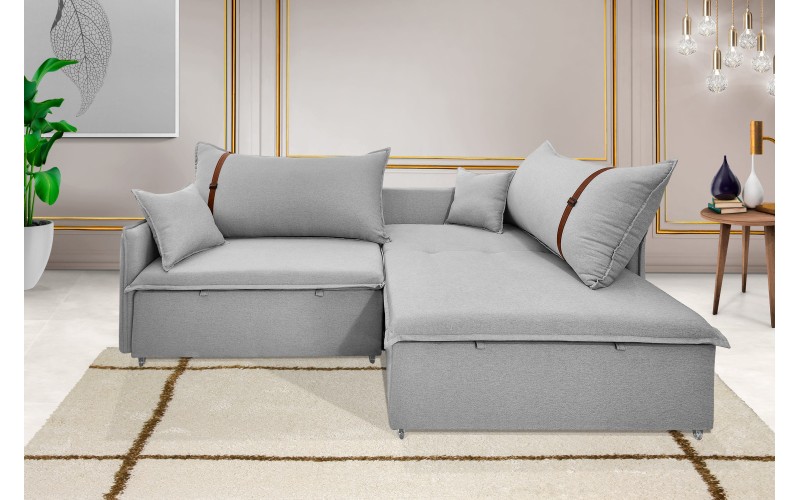 Sofá Valence Slim sem Caixa Premium 2.00m SoftGel 33 Linho Cinza Claro Sofá Valence Slim sem Caixa Premium 2.00m SoftGel 33 Linho Cinza Claro
