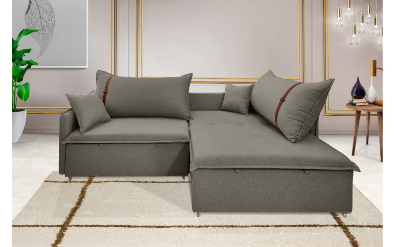 Sofá Valence Slim sem Caixa Premium 2.40m SoftGel 33 Linho Cinza Sofá Valence Slim sem Caixa Premium 2.40m SoftGel 33 Linho Cinza