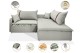 Sofá Valence Slim sem Caixa Premium 2.20m SoftGel 33 Linho Palha Sofá Valence Slim sem Caixa Premium 2.20m SoftGel 33 Linho Palha